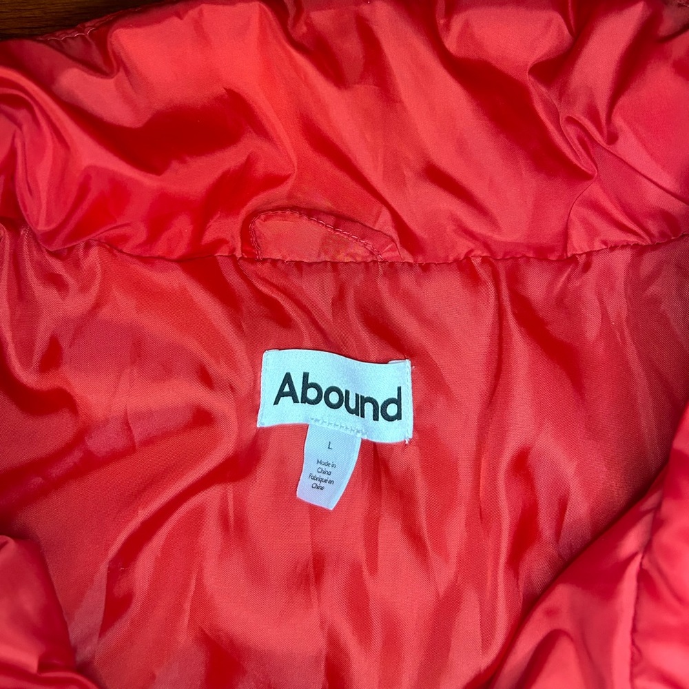 Red Puffer Jacket - Picture 2 of 2
